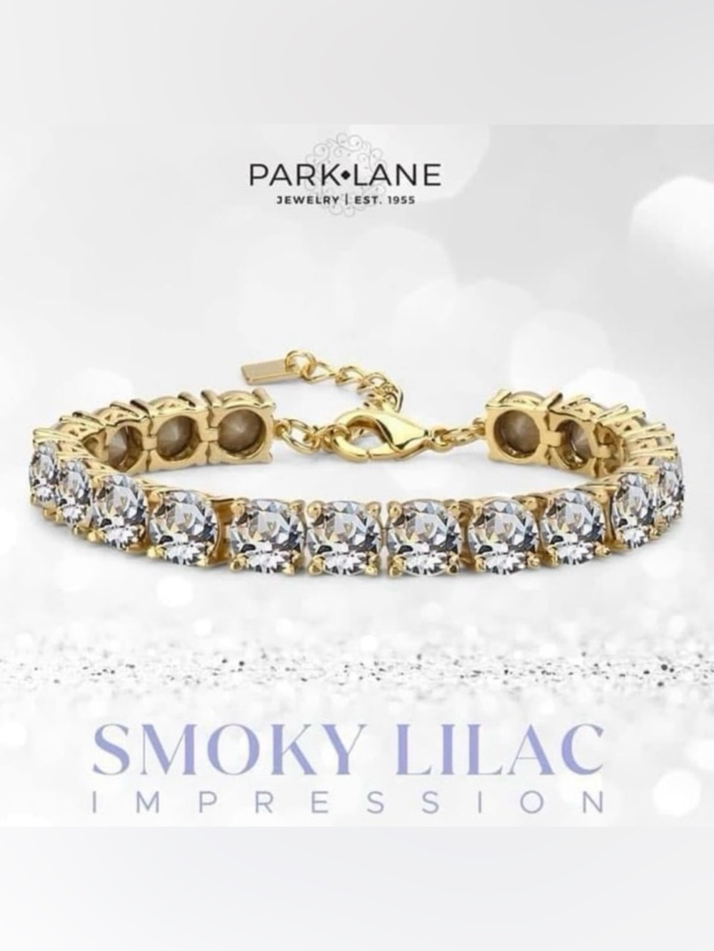 Park Lane Smoky Lilac Impression Bracelet-BNIB!!